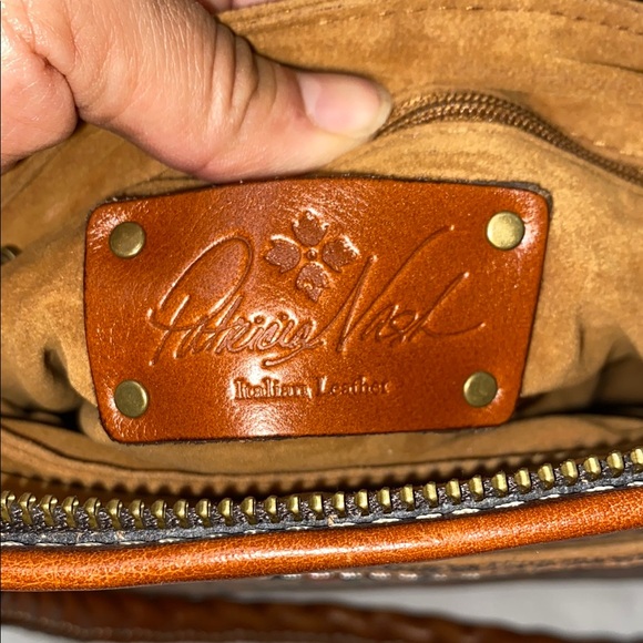 Floral Brown Patricia Nash Handbag - Picture 9 of 10